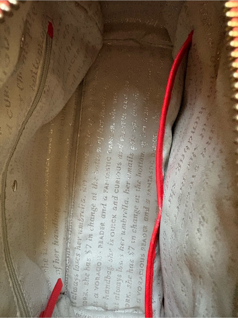 kate spade Red Quilted Bag with Chain-Strap - Picture 10 of 10